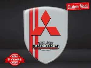 Mitsubishi Décalcos Auto Limité Stylé Professionnel